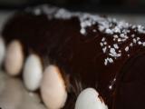 Recette Bûche noix de macadamia et praliné croustillant