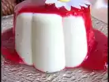 Recette Petits flans au lait concentré sucré, coulis de framboises