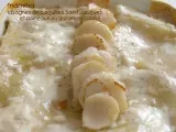 Recette Lasagnes de saint jacques aux poireaux et au garam massala