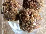 Recette Truffes fondantes au praliné habillées de pralin croustillant