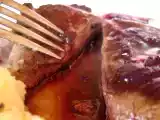 Recette Pavé de biche aux vin et gelée de framboise