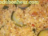 Recette Quinoa façon risotto aux légumes fondants & au sésame