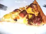 Recette Tarte courgettes saucisses de strasbourg