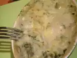 Recette Petit gratin léger poisson-brocolis-champignons