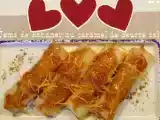 Recette Nems de bananes au caramel au beurre salé et sa sauce orange