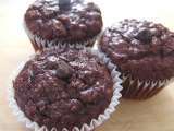 Recette Muffins maxi-fondant au chocolat