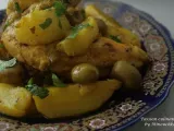 Recette Tajine de poulet aux navets et olives