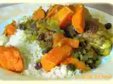 Recette Tajine de poulet aux patates douces très très miam !