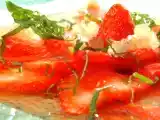 Recette Carpaccio de fraises gariguette