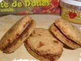 Recette Biscuits au caramel fourrés dattes & coings