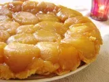 Recette Tarte tatin aux pommes beurre demi-sel + glace vanille maison