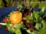 Recette Salade aux quenelles de volaille