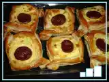 Recette Carre feuillete au fromage et saucisson turc