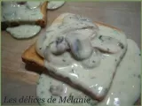 Recette Toast aux champignons