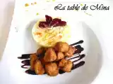 Recette Croustillant de filet mignon et sa purée