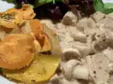 Recette Mijoté de porc au four sauce à la moutarde