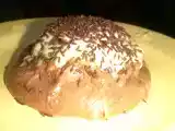 Recette Dôme aux chocolats blanc et praliné et son coeur de mousse chocolat noir