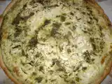 Recette Pizza au mascarpone et pesto