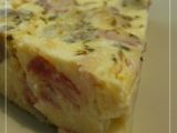 Recette Quiche sans pâte à la graisse de noël