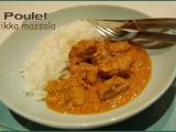 Recette Poulet tikka masala, sans gluten et sans lactose