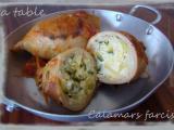 Recette Calamars farcis aux courgettes et riz