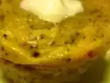 Recette Flans brocoli potiron à l'huile de truffe et curry