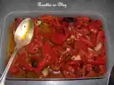 Recette Compotee de poivrons au four
