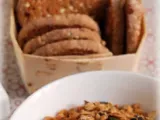 Recette Graines et céréales : granola et sablés au quinoa
