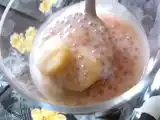 Recette Dessert au tapioca, lait de coco et bananes