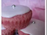 Recette Irrésistibles petits muffins aux biscuits roses...
