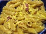 Recette Penne à la carbonara