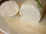 Recette Boudin blanc de volaille a la creme de parmesan