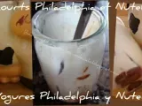 Recette Yaourt nutella et philadelphia - yogures nutella y philadelphia