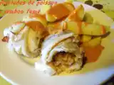 Recette Roulade de poisson au jambon fumé