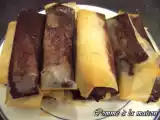 Recette Cigares au chocolat