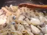 Recette Penne façon risotto aux champignons et au poulet