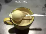 Recette Creme glacee allegee au cafe sans oeufs
