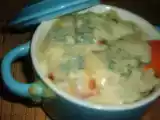 Recette Gratin de pâtes, potiron, jambon, et bleu d'auvergne