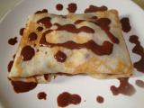 Recette Crepes garnies chocolat poires