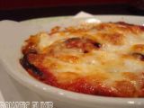 Recette Gratin d' aubergines/tomates & mozzarella di bufala