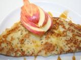 Recette Crêpes soufflées aux pommes