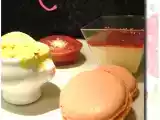 Recette Assiette mini desserts framboise