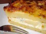 Recette Polenta aux 4 fromages et concassee de tomates