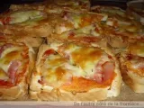 Recette Mini-(fausses)-pizzas express