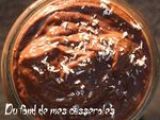 Recette Pâte à tartiner chocolat noir/orange