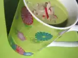 Recette Velouté froid d'asperges vertes et fanes de radis