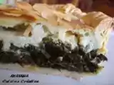 Recette Quiche d'épinard au bleu d'auvergne
