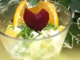 Recette Tartare d'avocats aux agrumes et p'tit coeur de betterave