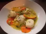 Recette Nage de saint jacques aux agrumes