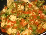 Recette Wok de légumes au poulet et curry
